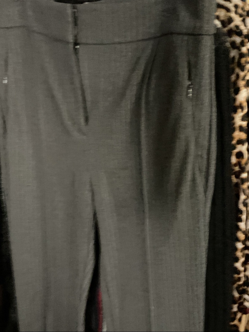 Men's Classic Gray Dress Pants - Unbranded